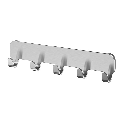 BROGRUND Corner wall shelf unit - stainless steel 7 ½x22 ¾