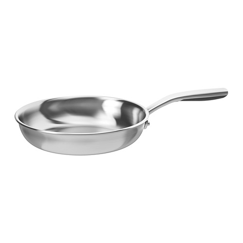 HEMKOMST Frying pan, stainless steel/non-stick coating, 13 - IKEA