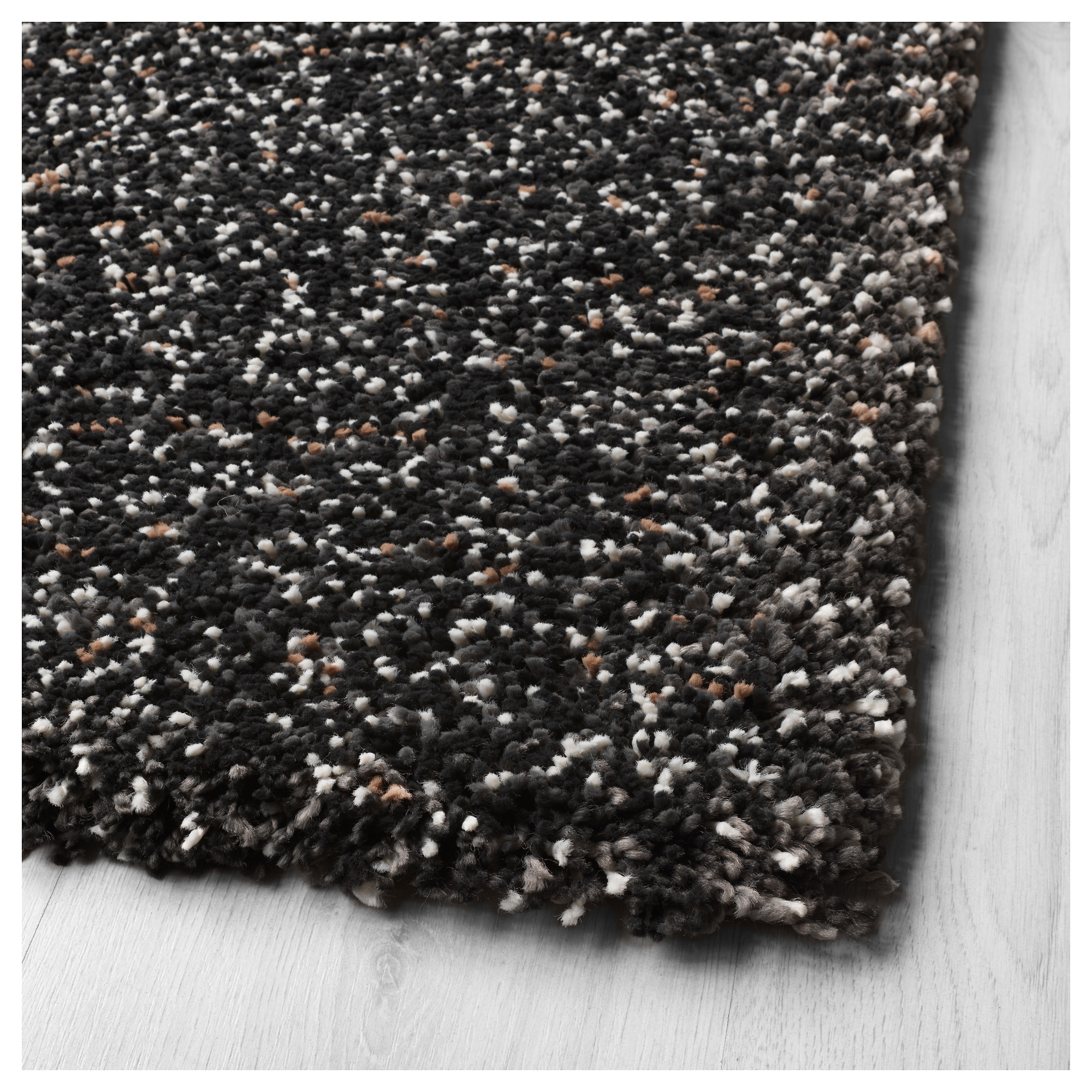 VINDUM rug, high pile, dark grey IKEA Indonesia