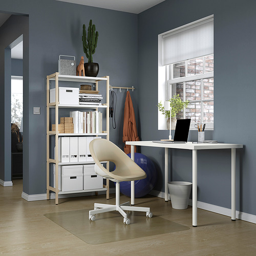 LAGKAPTEN/ADILS desk, white, 120x60 cm | IKEA Indonesia