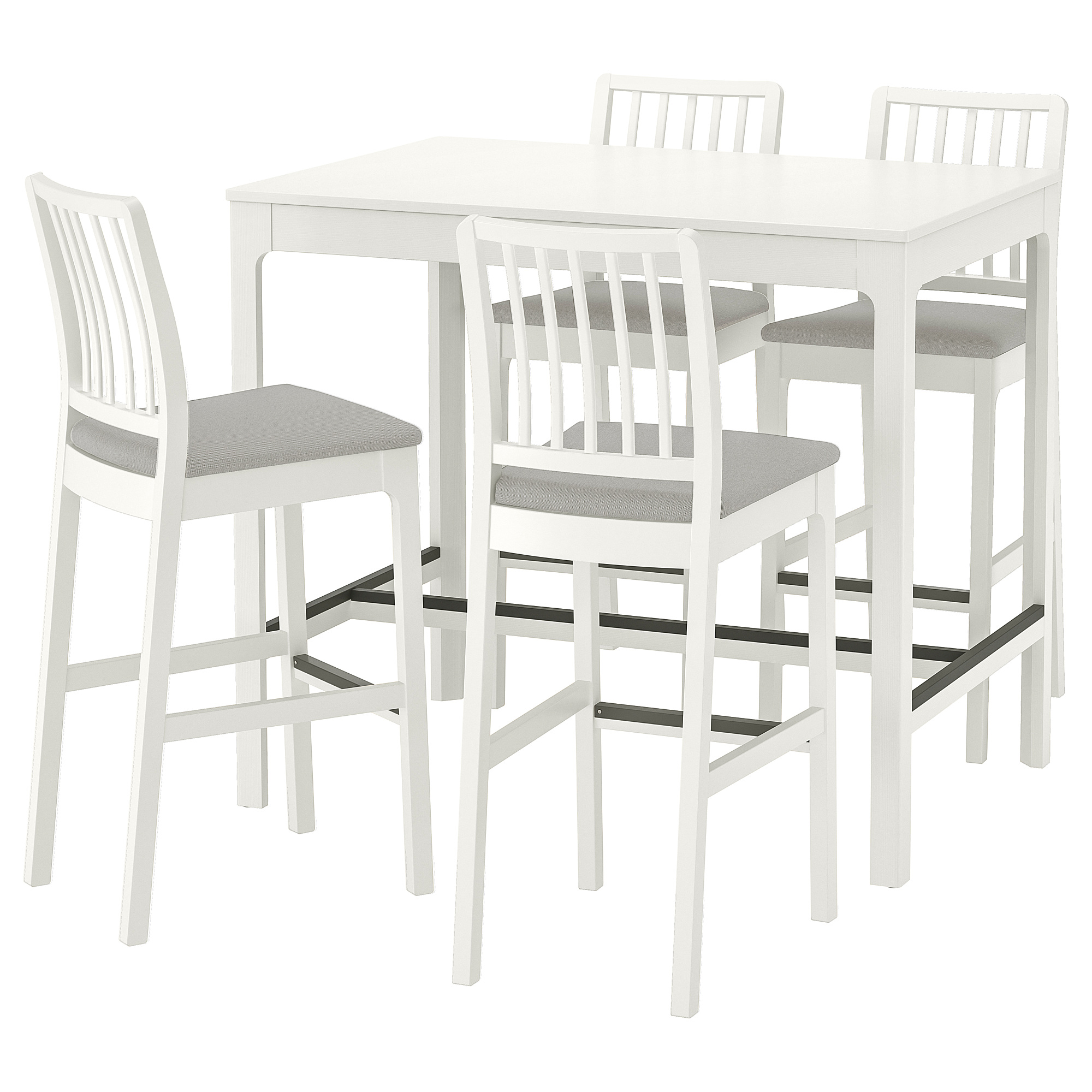 EKEDALEN EKEDALEN Bar Table And 4 Bar Stools