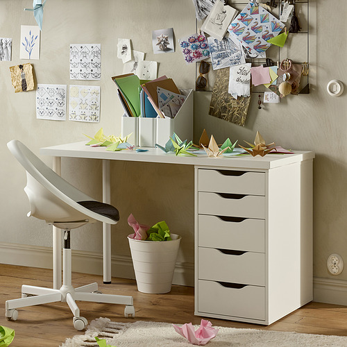ALEX/LAGKAPTEN desk, white, 120x60 cm | IKEA Indonesia